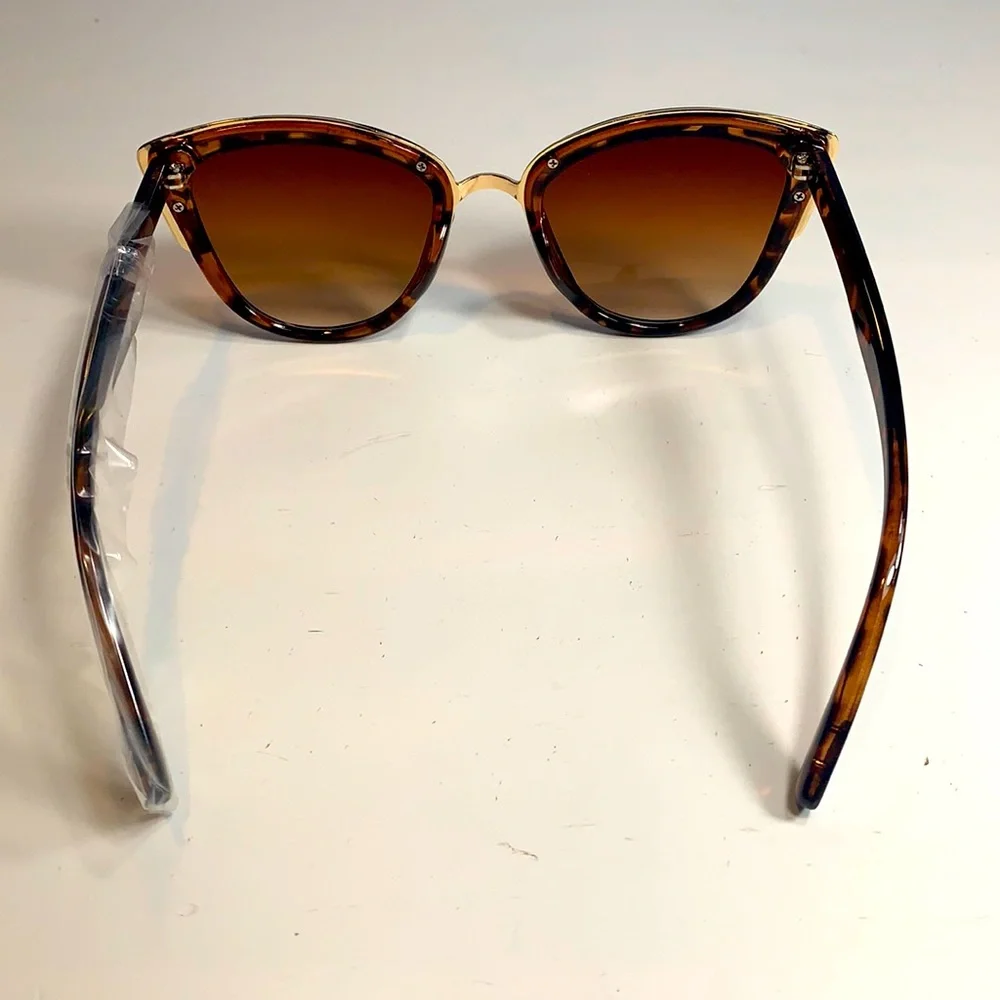 Cat Eye Sunglasses Brown / Leopard Sunnies